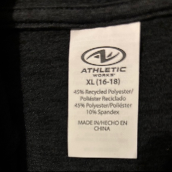 Athletic Works Charcoal Hoodie - Picture 2 of 3